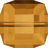 Dreamtime Crystal DC 5601 Cube Bead Topaz 6mm