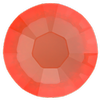 Swarovski 2078 XIRIUS Rose Hotfix Crystal Orange Ignite (Hotfix Transparent) SS34