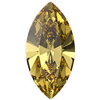 Dreamtime Crystal DC 4228 Navette Fancy Stone Dark Jonquil 6x3mm