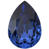 Dreamtime Crystal DC 4320 Pear Rhinestones Reinvented Dark Sapphire 10x7mm