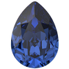 Dreamtime Crystal DC 4320 Pear Shaped Fancy Stone Reinvented Dark Sapphire 14x10mm