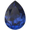 Dreamtime Crystal DC 4320 Pear Rhinestones Reinvented Dark Sapphire 18x13mm