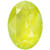 Dreamtime Crystal DC 4120 Oval Rhinestones 14x10 Crystal Electric Yellow Ignite