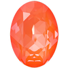 Dreamtime Crystal DC 4120 Oval Rhinestones 18x13 Crystal Electric Orange Ignite