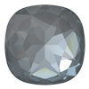 Dreamtime Crystal DC 4487 Large Cushion Cut Square Fancy Stone 27mm Crystal Dark Grey Ignite