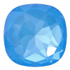 Dreamtime Crystal DC 4487 Large Cushion Cut Square Fancy Stone 27mm Crystal Electric Blue Ignite