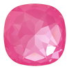 Dreamtime Crystal DC 4487 Large Cushion Cut Square Fancy Stone 27mm Crystal Electric Pink Ignite