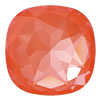 Dreamtime Crystal DC 4487 Large Cushion Cut Square Fancy Stone 27mm Crystal Orange Ignite