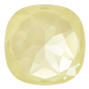 Dreamtime Crystal DC 4487 Large Cushion Cut Square Fancy Stone 27mm Crystal Soft Yellow Ignite