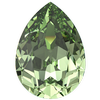 Dreamtime Crystal DC 4320 Pear Rhinestones Reinvented Peridot 8x6mm