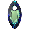 Dreamtime Crystal DC 6437 Marquise Cut Pendant Crystal Bermuda Blue