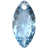 Dreamtime Crystal DC 6437 Marquise Cut Pendant Aqua 16 mm