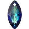 Dreamtime Crystal DC 6437 Marquise Cut Pendant Crystal Bermuda Blue P 16 mm