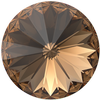 Dreamtime Crystal DC 1122 Rivoli Round Stone Reinvented Smoked Topaz SS39