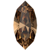 Dreamtime Crystal DC 4228 Navette Fancy Stone Reinvented Light Smoked Topaz 10x5mm