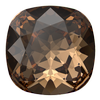 Dreamtime Crystal DC 4470 Cushion Cut Square Fancy Stone Reinvented Light Smoked Topaz 10mm