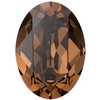 Dreamtime Crystal DC 4120 Oval Fancy Stone Reinvented Smoked Topaz 14x10mm