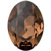 Dreamtime Crystal DC 4120 Oval Fancy Stone Reinvented Smoked Topaz 18x13mm