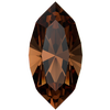 Dreamtime Crystal DC 4228 Navette Fancy Stone Reinvented Smoked Topaz 5x2.5mm