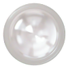 Dreamtime Crystal DC 2080 Hotfix Pearl Cabochon Crystal Electric White Ignite SS16