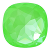 Dreamtime Crystal DC 4487 Large Cushion Cut Square Fancy Stone 27mm Crystal Electric Green Ignite