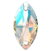 Dreamtime Crystal DC 3223 Navette Sew-on Crystal Shimmer 12x6mm