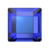Dreamtime Crystal DC 2400 Square Flat Back Crystal Heliotrope 3mm