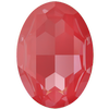 Dreamtime Crystal DC 4127 Large Oval Fancy Stone Crystal Poppy Red Ignite 30x22mm