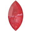 Dreamtime Crystal DC 4228 Navette Fancy Stone Crystal Poppy Red Ignite 10x5mm