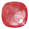 Dreamtime Crystal DC 4487 Large Cushion Cut Square Fancy Stone 27mm Crystal Poppy Red Ignite