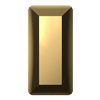 Dreamtime Crystal DC 2510 Baguette Flat Back Crystal Aurum 3.7x1.9mm