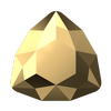 Dreamtime Crystal DC 4706 Trilliant Fancy Stone Crystal Aurum 12mm