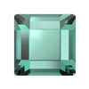 Dreamtime Crystal DC 2400 Square Flat Back ReInvented Caribbean Green 3mm