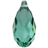 Dreamtime Crystal DC 6010 Briolette Pendant ReInvented Caribbean Green 11x5.5mm
