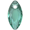 Dreamtime Crystal DC 6437 Marquise Cut Pendant ReInvented Caribbean Green 11.5 mm