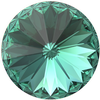 Dreamtime Crystal DC 1122 Rivoli Round Stone ReInvented Caribbean Green 12mm
