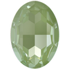 Dreamtime Crystal DC 4127 Large Oval Fancy Stone Crystal Paradise Green Lux 30x22mm