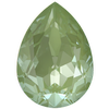 Dreamtime Crystal DC 4320 Pear Shaped Fancy Stone Crystal Paradise Green Lux 18x13mm