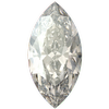 Dreamtime Crystal DC 4210 Marquise Fancy Stone Crystal Silver Shade 10x5mm