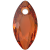 Swarovski 6437 Marquise Cut Pendant Persian Red 11.5 mm 