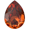 Swarovski 4320 Pear Shaped Fancy Stone Persian Red 10x7mm