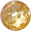 Dreamtime Crystal DC 1383 Thin Round Stone Crystal Tuscan Yellow Lux 10mm