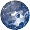 Dreamtime Crystal DC 1383 Thin Round Stone Crystal Blue Muse Lux 10mm