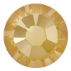 Swarovski 2058 XILION Rose Flat Back Crystal Tuscan Yellow Lux SS5