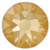 Swarovski 2088 XIRIUS Rose Flat Back Crystal Tuscan Yellow Lux SS12