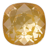 Swarovski 4470 Cushion Cut Square Fancy Stone Crystal Tuscan Yellow Lux 10mm