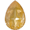 Dreamtime Crystal DC 4390 Mirage Pear Fancy Stone Crystal Tuscan Yellow Lux 10x7mm