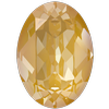 Dreamtime Crystal DC 4120 Oval Fancy Stone Crystal Tuscan Yellow Lux 14x10mm