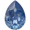 Swarovski 4320 Pear Shaped Fancy Stone Crystal Blue Muse Lux 14x10mm