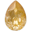 Swarovski 4320 Pear Shaped Fancy Stone Crystal Tuscan Yellow Lux 14x10mm